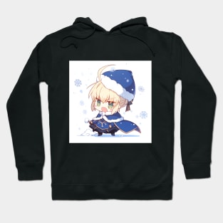 blue saber padoru Hoodie